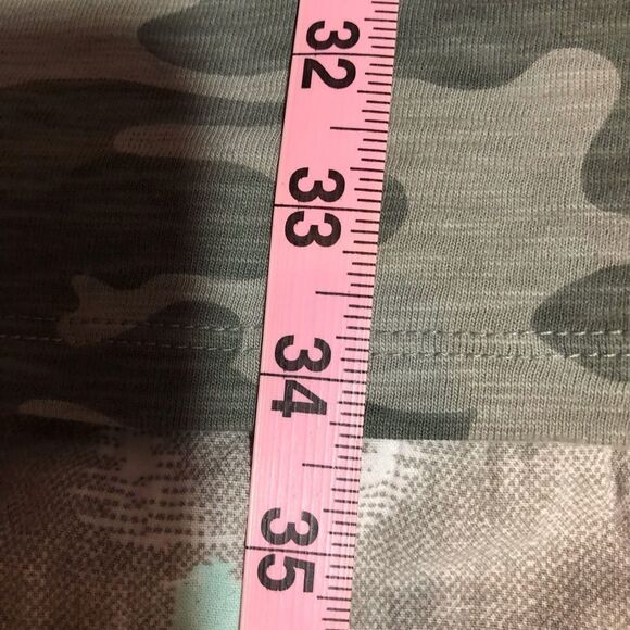 Universal Thread Camo Print Short Sleeve Cotton Dress - Picture 9 of 12